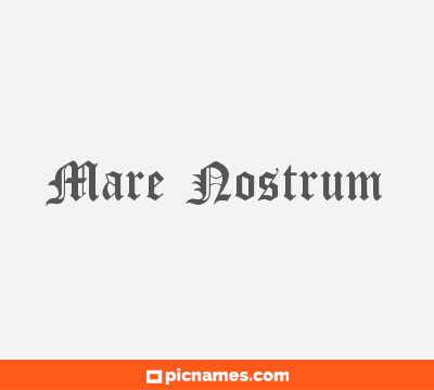 Mare Nostrum